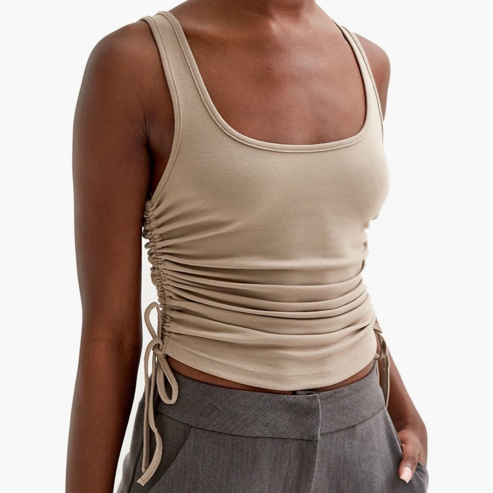 4th & Reckless Ruched Tank